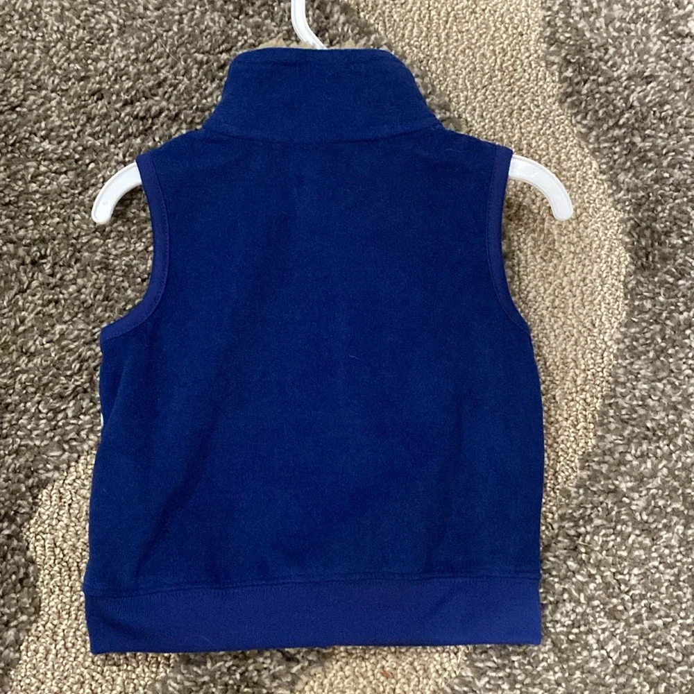 Carters Baby Boy Full Zip Fleece Layering Utility Vest 18 Months